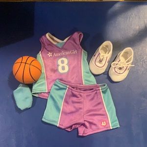 American girl doll basketball outfit *doll not included*